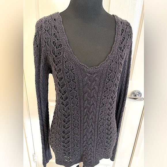 Free People Tie Back Sweater - Picture 9 of 15